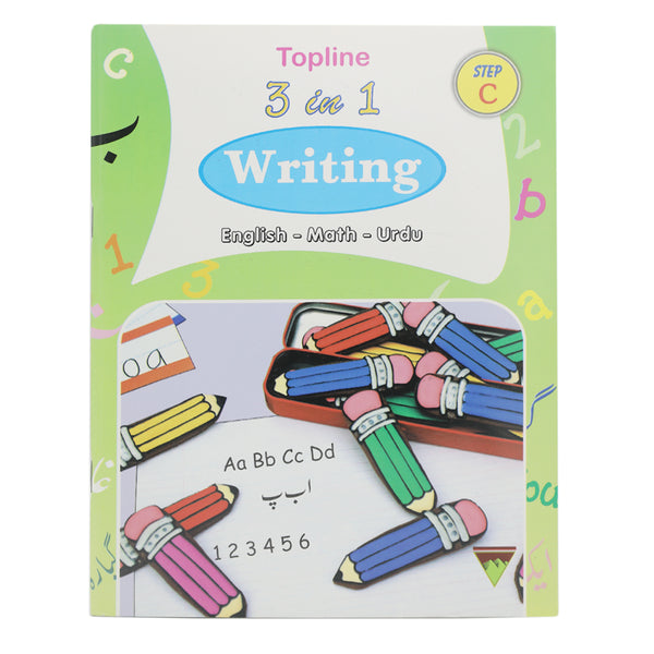 Activity 3 in 1 Writing C, Kids, Kids Educational Books, 6 to 9 Years, Chase Value