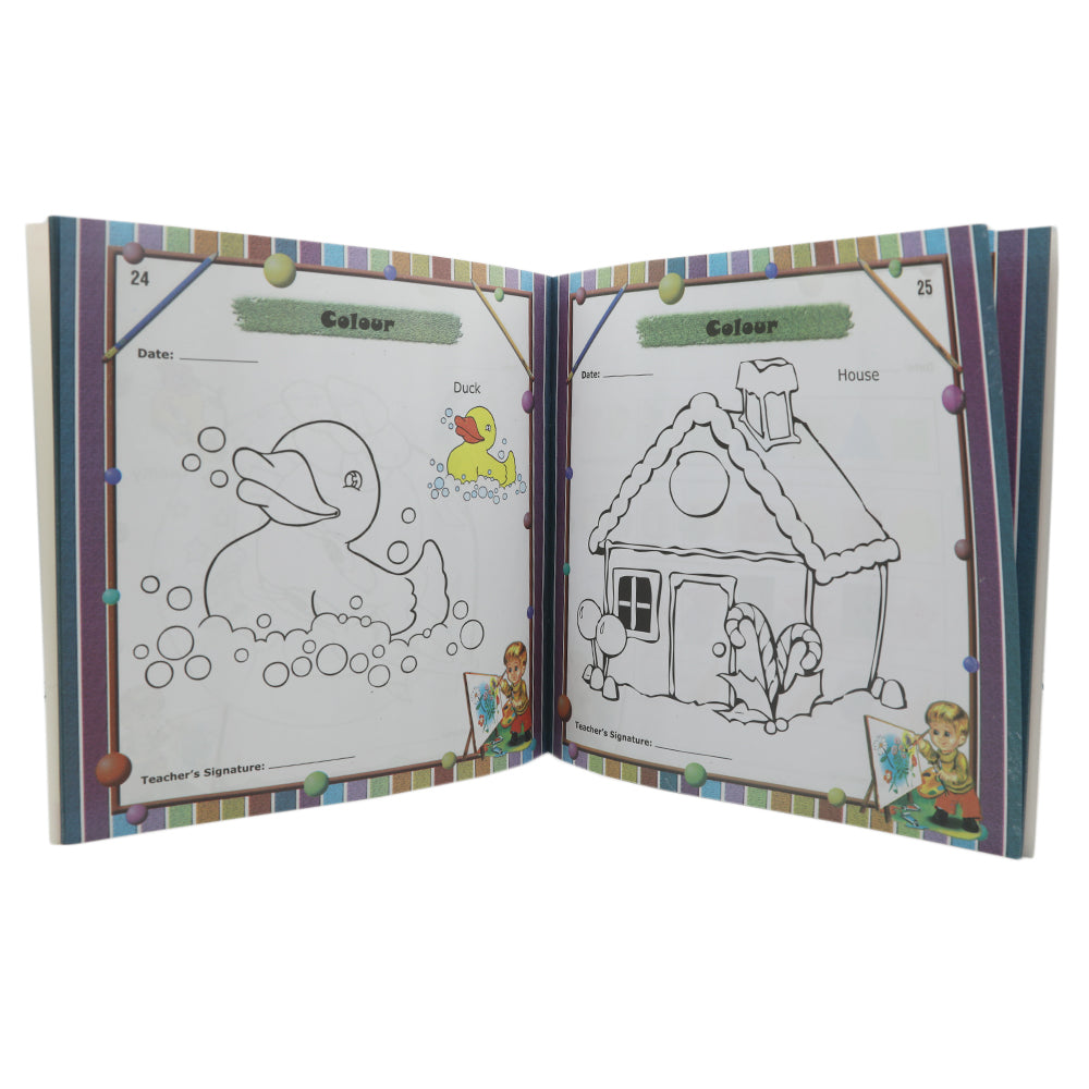 Activity Art Time Draw and Colour A, Kids, Kids Educational Books, 3 to 6 Years, Chase Value