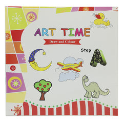Activity Art Time Draw and Colour A, Kids, Kids Educational Books, 3 to 6 Years, Chase Value