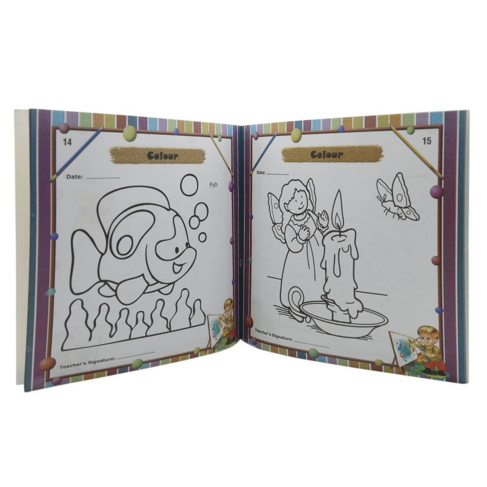 Activity Art Time Draw and Colour B, Kids, Kids Educational Books, 3 to 6 Years, Chase Value