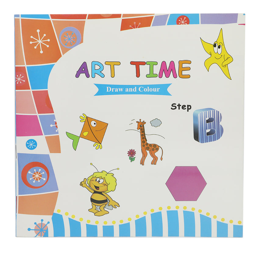 Activity Art Time Draw and Colour B, Kids, Kids Educational Books, 3 to 6 Years, Chase Value