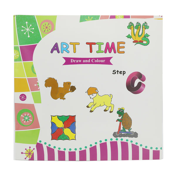 Activity Art Time Draw and Colour C, Kids, Kids Educational Books, 6 to 9 Years, Chase Value