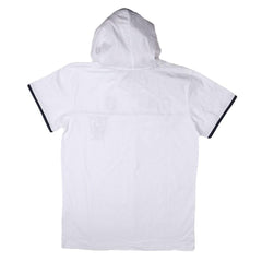 Boys Hooded T-Shirt - White - test-store-for-chase-value