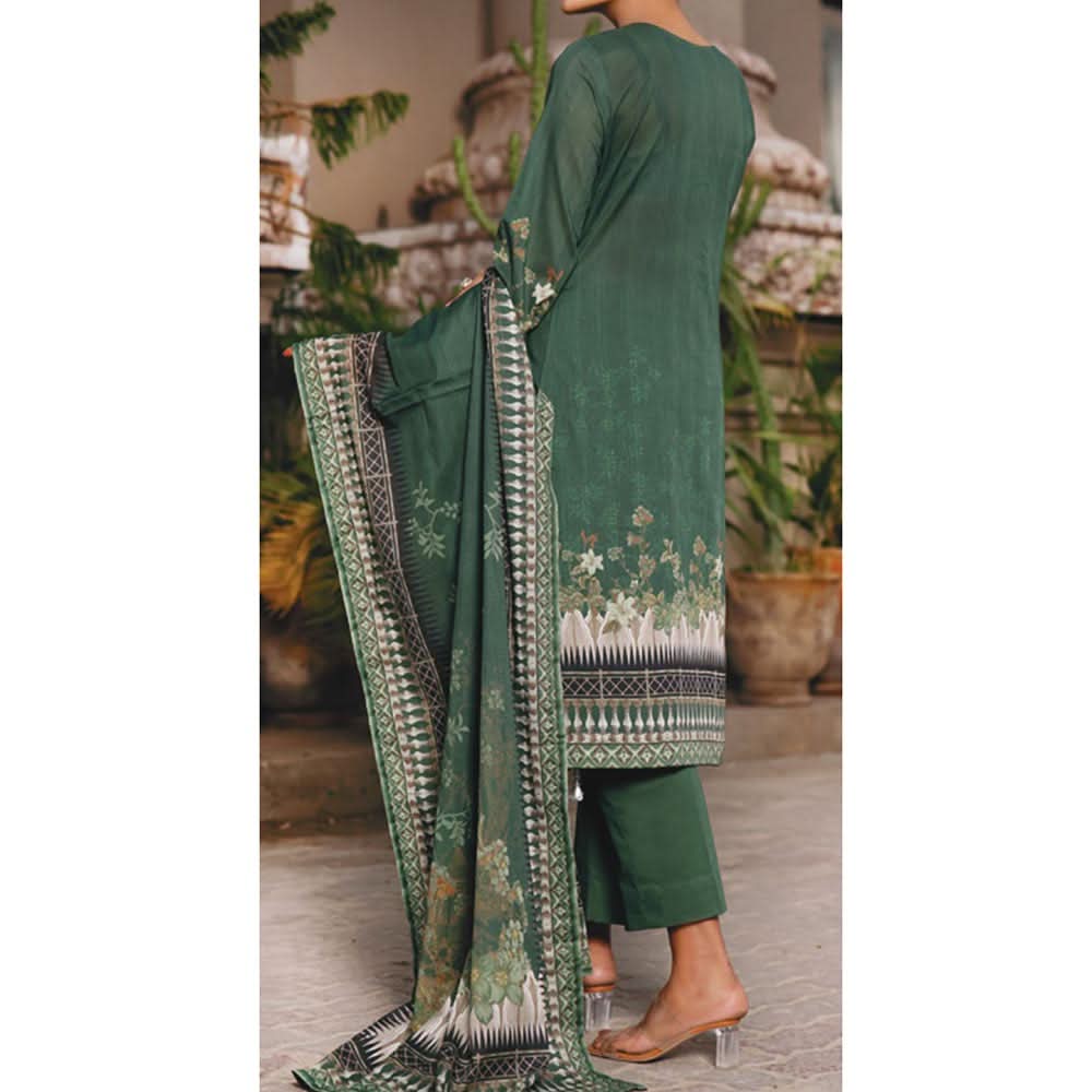 VS MISRI Digital Printed Lawn 3 Pcs Un-Stitched Suit - 13-B, Women, 3Pcs Shalwar Suit, VS Textiles, Chase Value