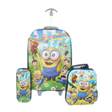 School Trolley Bag 3 Piece Set (13S1) - Minion, Kids, School And Laptop Bags, Chase Value, Chase Value