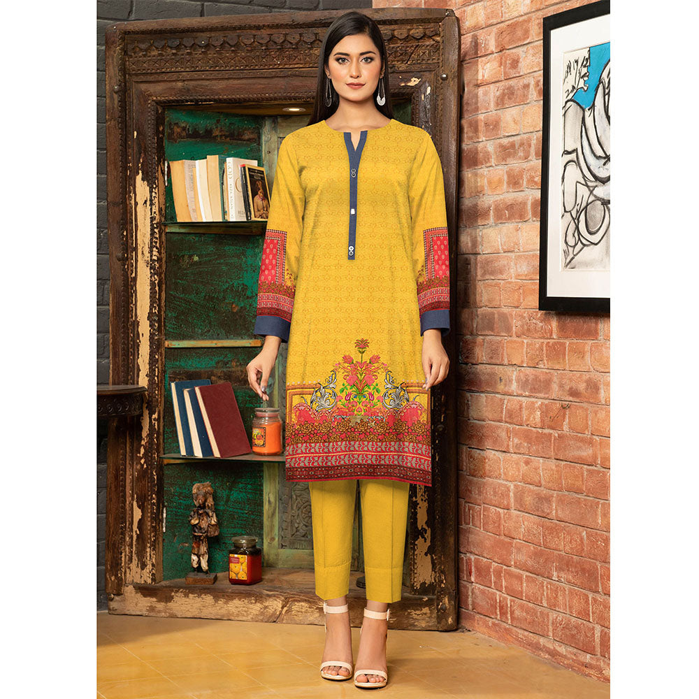Anchal Digital Printed Masoori Un-Stitched Kurti - 13, Women, Unstitched Kurti, Ulfat Textile, Chase Value