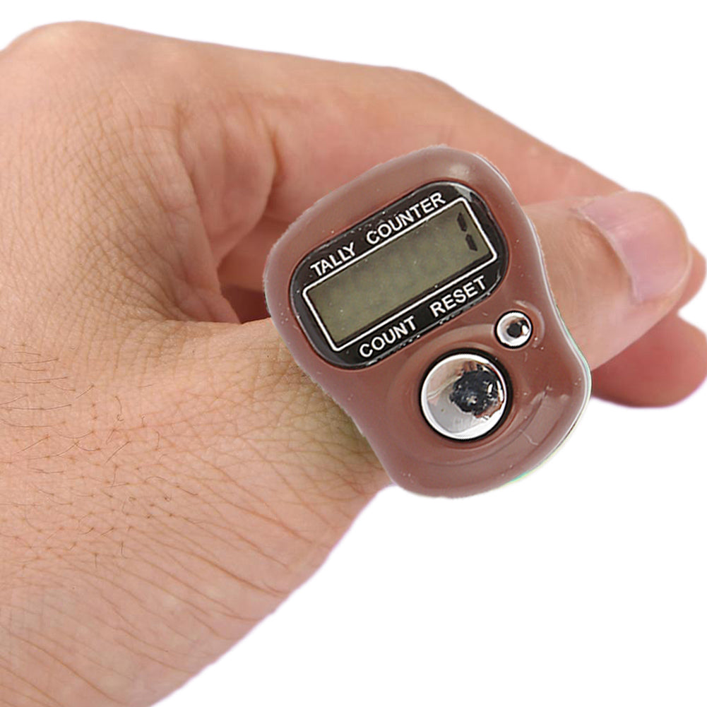 Digital Finger Counter - Brown, Home & Lifestyle, Accessories, Chase Value, Chase Value