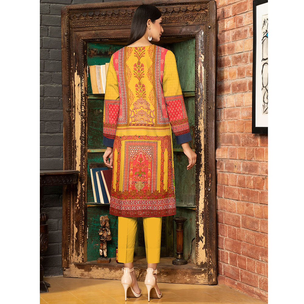 Anchal Digital Printed Masoori Un-Stitched Kurti - 13, Women, Unstitched Kurti, Ulfat Textile, Chase Value