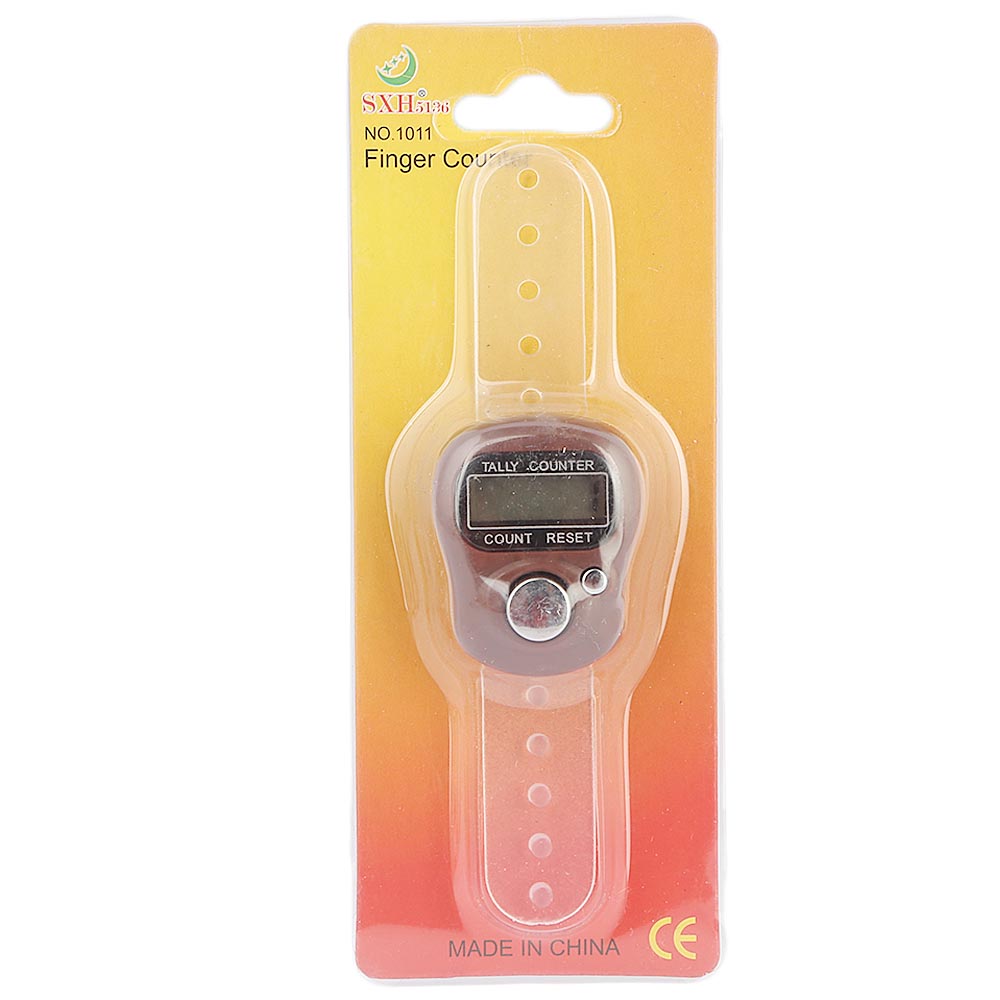 Digital Finger Counter - Brown, Home & Lifestyle, Accessories, Chase Value, Chase Value