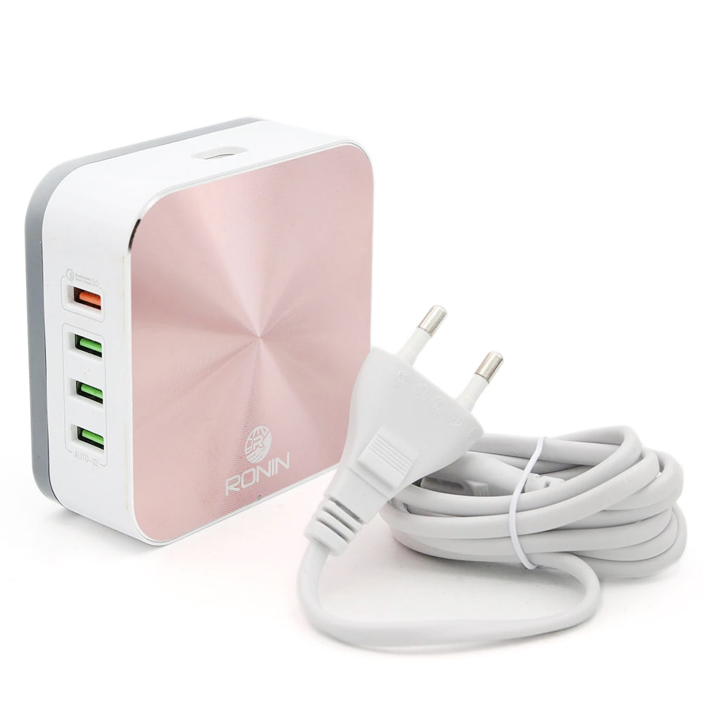 Ronin R-8800 Desktop Charger 8USB – Qualcomm Quick 3.0 - White, Home & Lifestyle, Mobile Charger, Ronin, Chase Value
