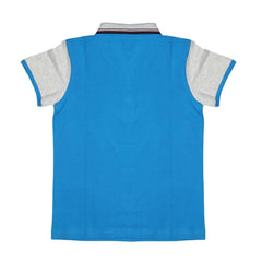 Boys Polo T-Shirt - Blue - test-store-for-chase-value