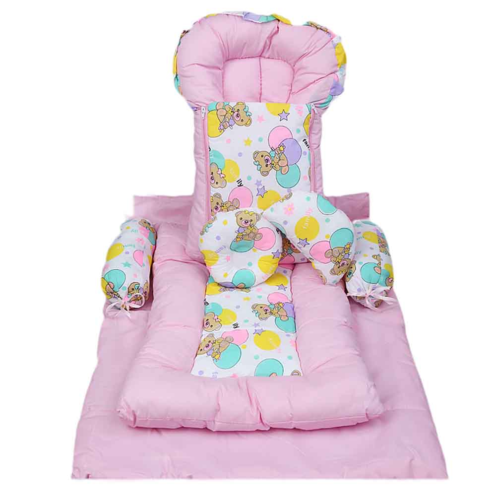 Newborn Sleeping Bag 7 Pcs Set - Pink, Kids, Sleeping Bags, Chase Value, Chase Value