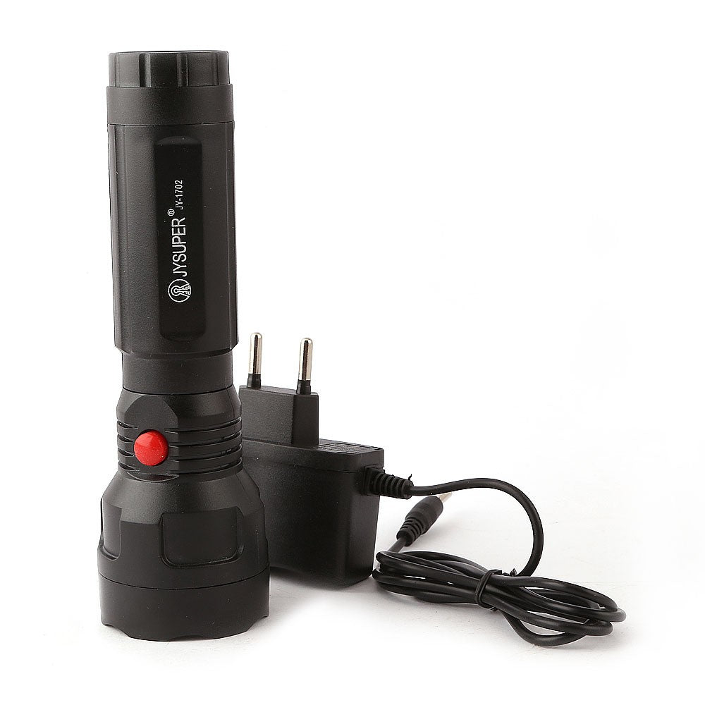 Rechargeable LED Flashlight - JY-1702 - test-store-for-chase-value