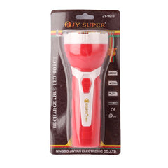 Rechargeable LED Torch - JY-9010 - test-store-for-chase-value