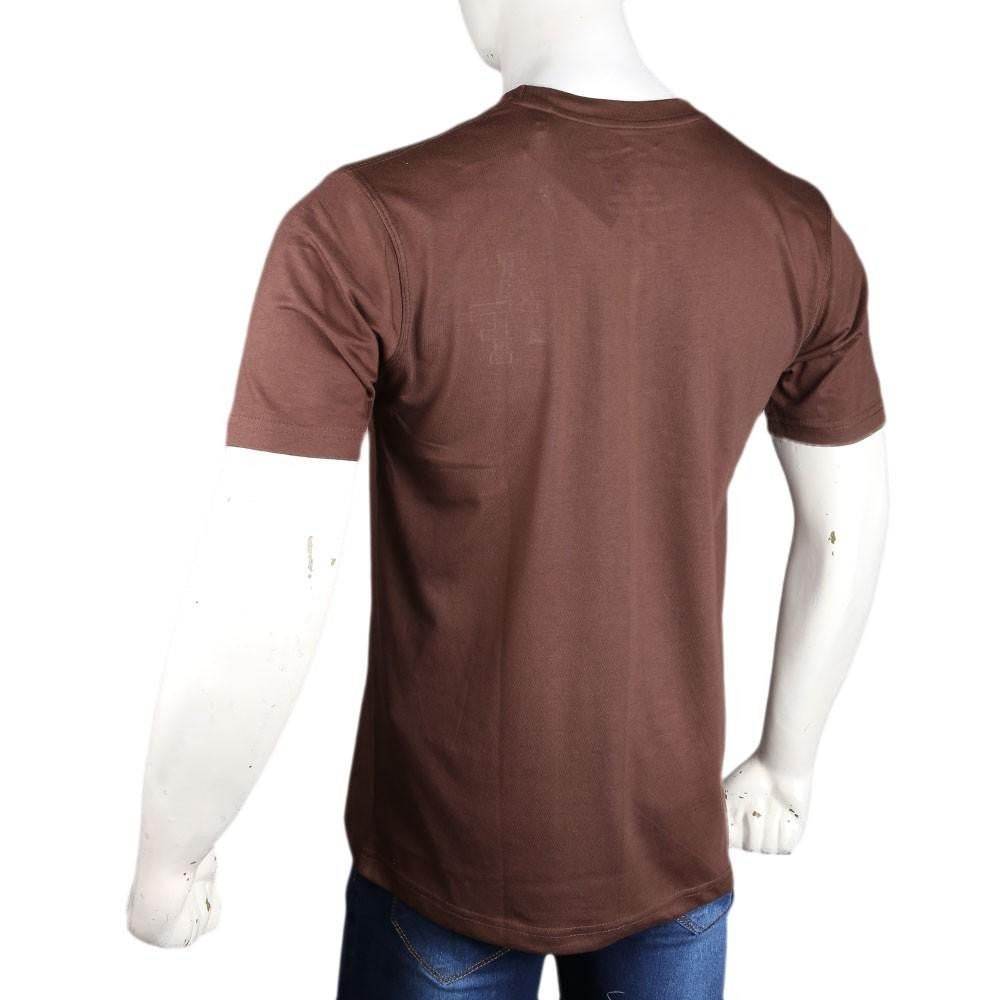 Men's T-Shirt - Dark Brown - test-store-for-chase-value