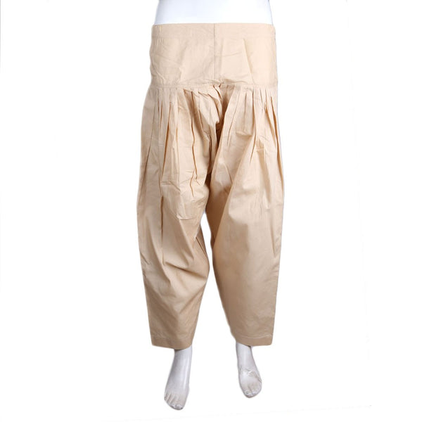Women's Cotton Shalwar - Camel - test-store-for-chase-value