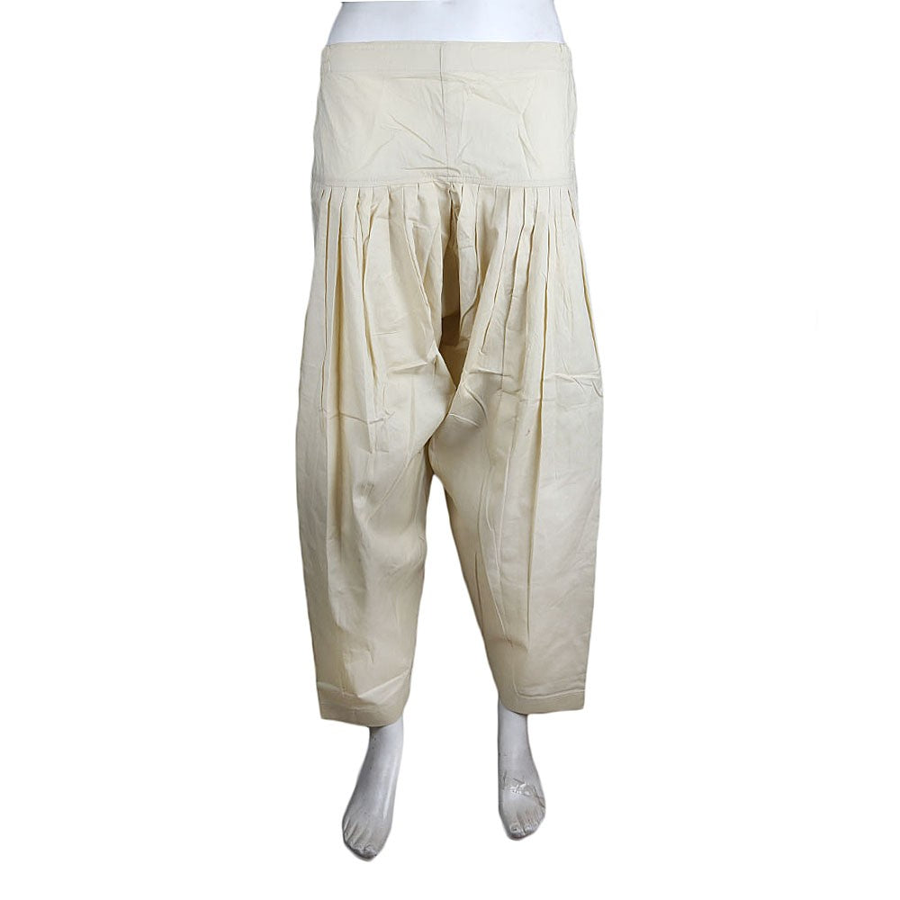 Women's Cotton Shalwar - Skin - test-store-for-chase-value