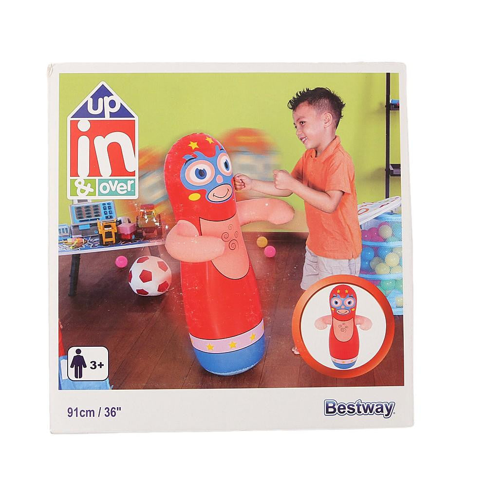 Pop Wrestler Punching Bag - Red - test-store-for-chase-value