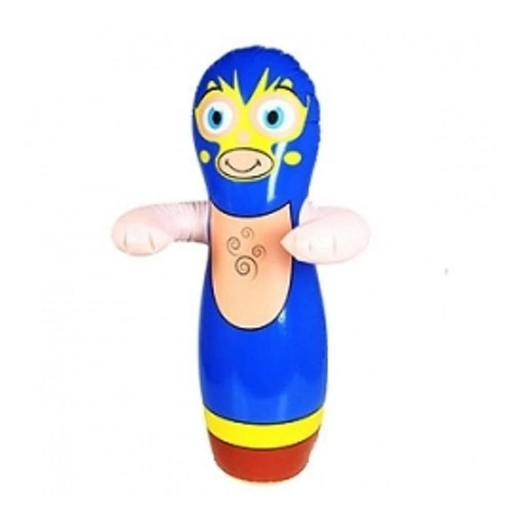 Pop Wrestler Punching Bag - Blue - test-store-for-chase-value