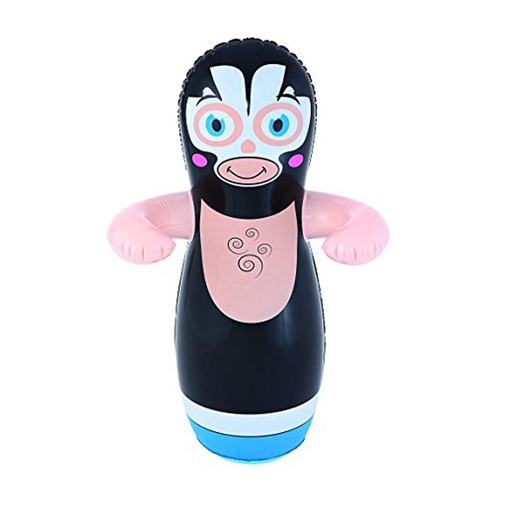 Pop Wrestler Punching Bag - Black - test-store-for-chase-value