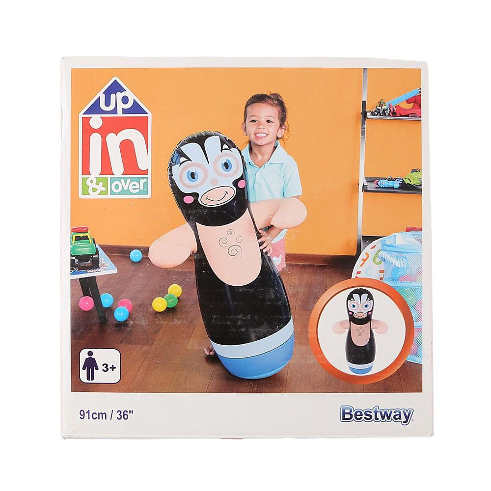 Pop Wrestler Punching Bag - Black - test-store-for-chase-value
