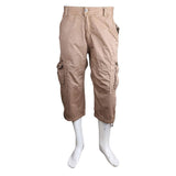 Men's 3Qtr Cargo Short - Beige - test-store-for-chase-value