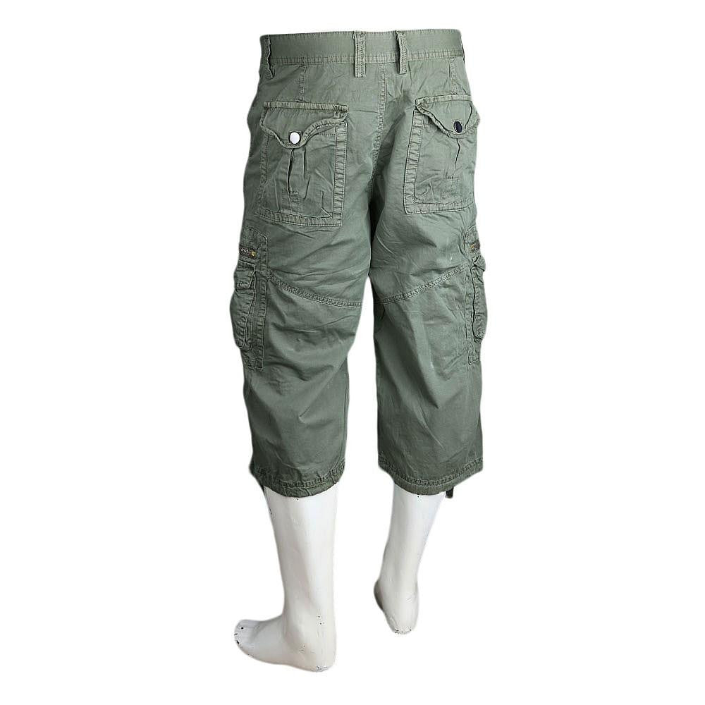 Men's 3Qtr Cargo Short - Green - test-store-for-chase-value