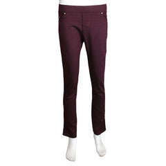Women's Jeggings Pant - Coffee - Brown - test-store-for-chase-value