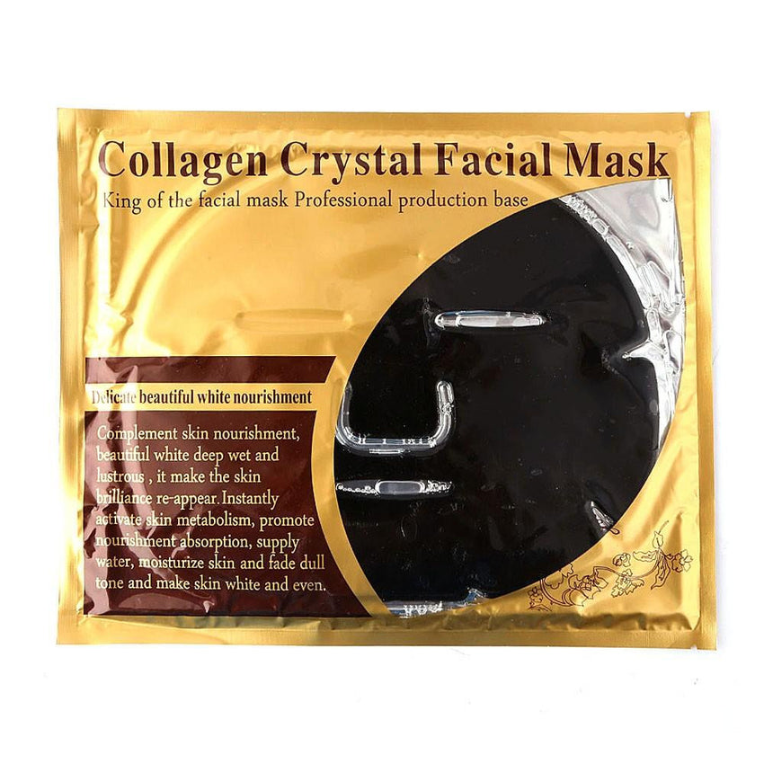 Collagen Crystal Facial Mask 60gm - Black - test-store-for-chase-value