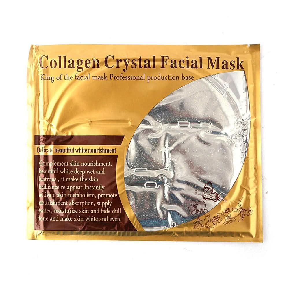 Collagen Crystal Facial Mask 60 gm - WHITE - test-store-for-chase-value