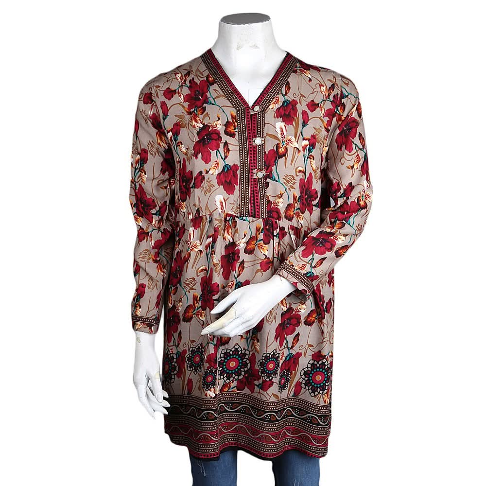 Women's Loose Fit Kurti - Multi - test-store-for-chase-value