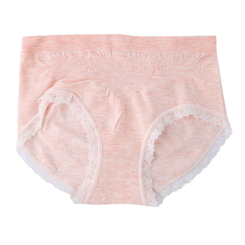 Women's Fancy Panty - Peach - Purple - test-store-for-chase-value