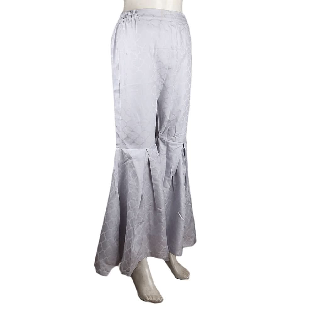 Women's Gharara Pant - Light-Grey - Light Grey - test-store-for-chase-value