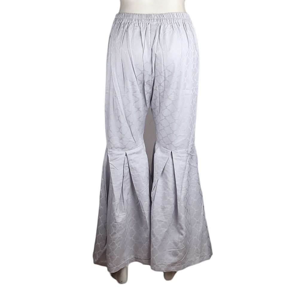 Women's Gharara Pant - Light-Grey - Light Grey - test-store-for-chase-value