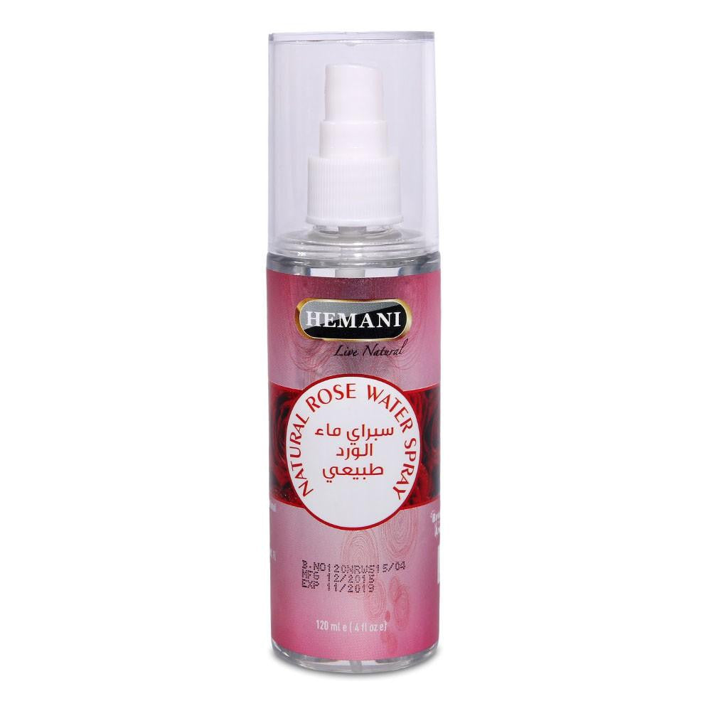 Hemani Natural Rose Water Spray - 120ml - test-store-for-chase-value