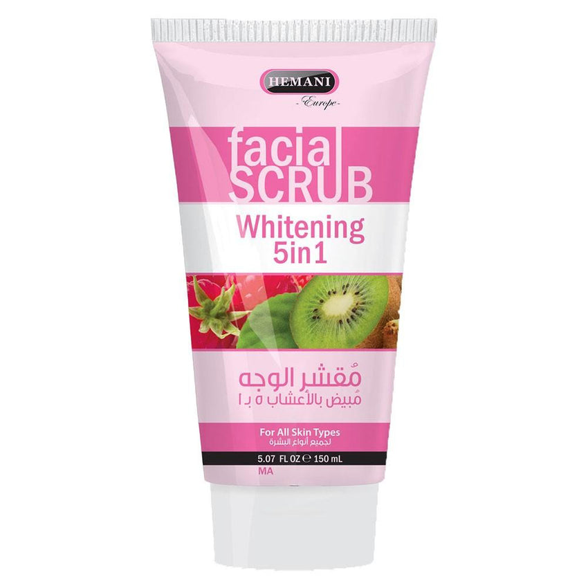 Hemani Facial Scrub Whitening 5 in 1 - 150ml - test-store-for-chase-value