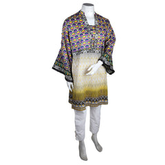 Women's Printed Loose Fit Kurti - Multi - test-store-for-chase-value