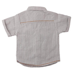 Newborn Boys Eminent Waiscoat Shirt - Grey - test-store-for-chase-value