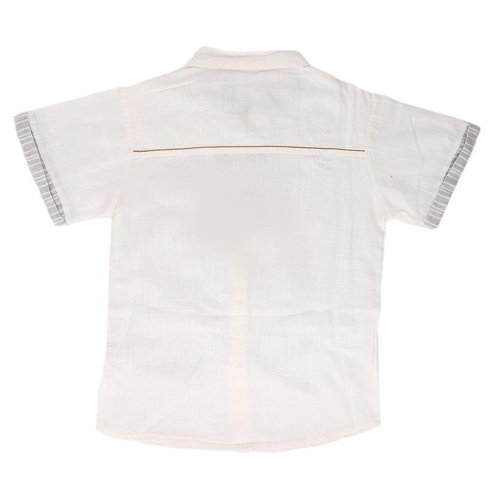 Newborn Boys Eminent Waiscoat Shirt - Grey - test-store-for-chase-value