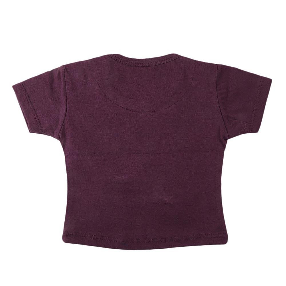 Newborn Girl's T-Shirt - Purple - test-store-for-chase-value