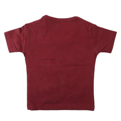 Newborn Boys T-Shirt - Maroon - test-store-for-chase-value