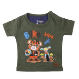 Newborn Boys T-Shirt - Dark Green - test-store-for-chase-value