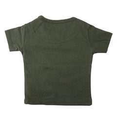 Newborn Boys T-Shirt - Dark Green - test-store-for-chase-value