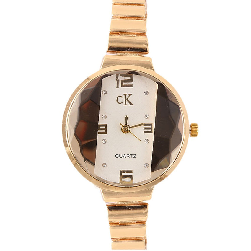 Women's Fancy Wrist Watch - Golden - test-store-for-chase-value