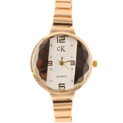 Women's Fancy Wrist Watch - Golden - test-store-for-chase-value