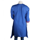Women's Embroidered Kurti - Blue - test-store-for-chase-value