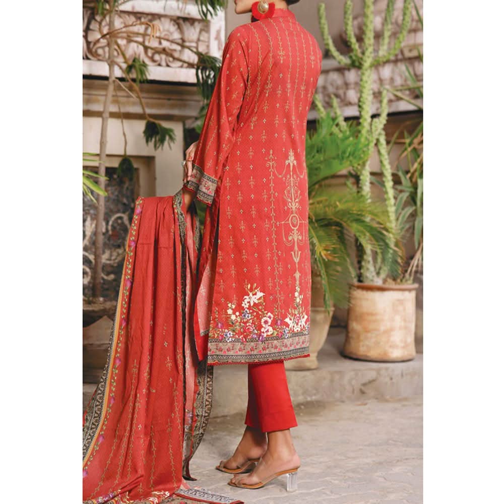 VS MISRI Digital Printed Lawn 3 Pcs Un-Stitched Suit - 14-A, Women, 3Pcs Shalwar Suit, VS Textiles, Chase Value