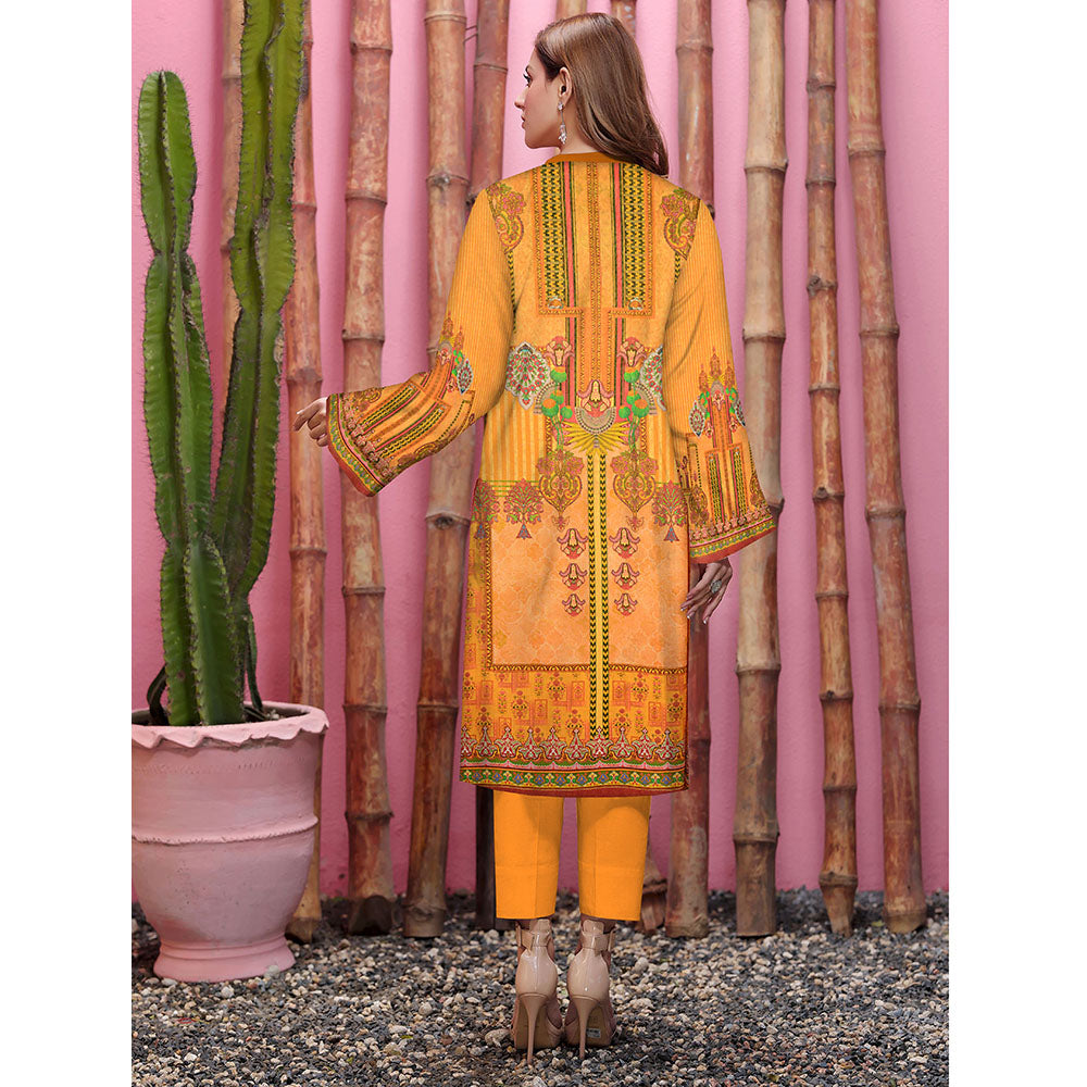 Anchal Digital Printed Masoori Un-Stitched Kurti - 14, Women, Unstitched Kurti, Ulfat Textile, Chase Value