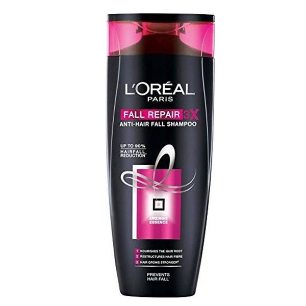 Loreal Paris Shampoo Fall Repair 3X 360ml, Beauty & Personal Care, Shampoo & Conditioner, L'Oreal, Chase Value