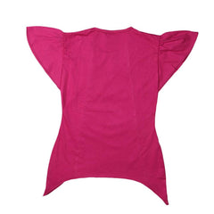 Girls A-Line T-Shirt - Dark-Pink - Dark Pink - test-store-for-chase-value